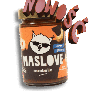 Krem orzechowy z karobem - Carobella 290g