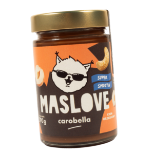 Krem orzechowy z karobem - Carobella 290g