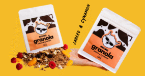 Granola Jabłko & Cynamon – chrupiąca mieszanka pełna zdrowia i smaku