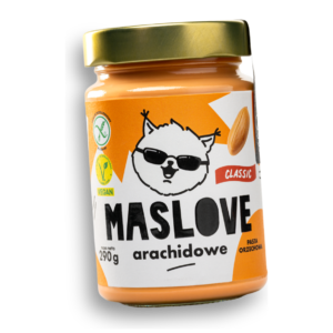 Masło orzechowe bezglutenowe classic 290 g