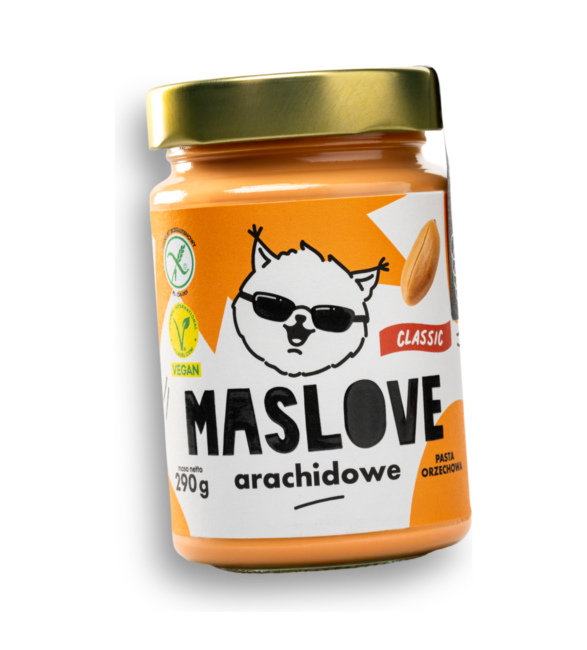 Masło orzechowe bezglutenowe classic 290 g