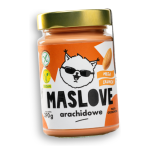 Pasta orzechowa bezglutenowa arachidowa crunch 290 g