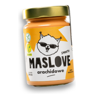 Masło orzechowe bezglutenowe smooth gładkie 290 g
