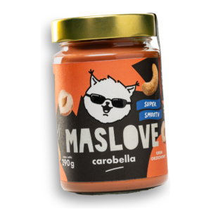 Krem orzechowy z karobem - Carobella 290 g