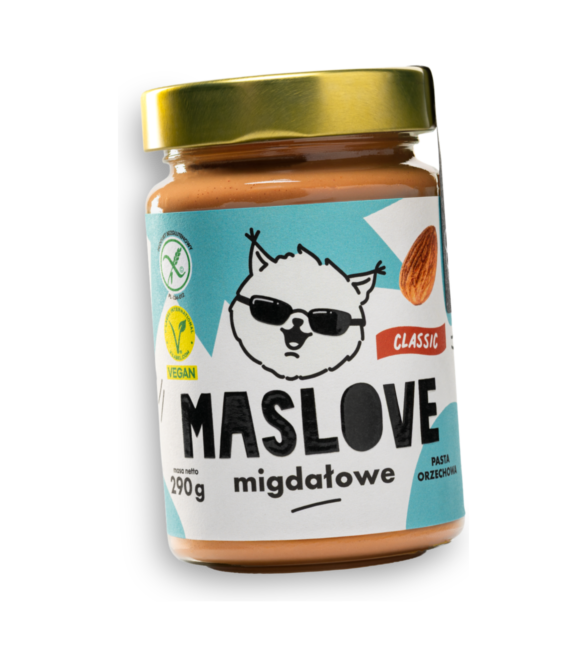 Masło Migdałowe Z Prażonych Migdałów 290 g