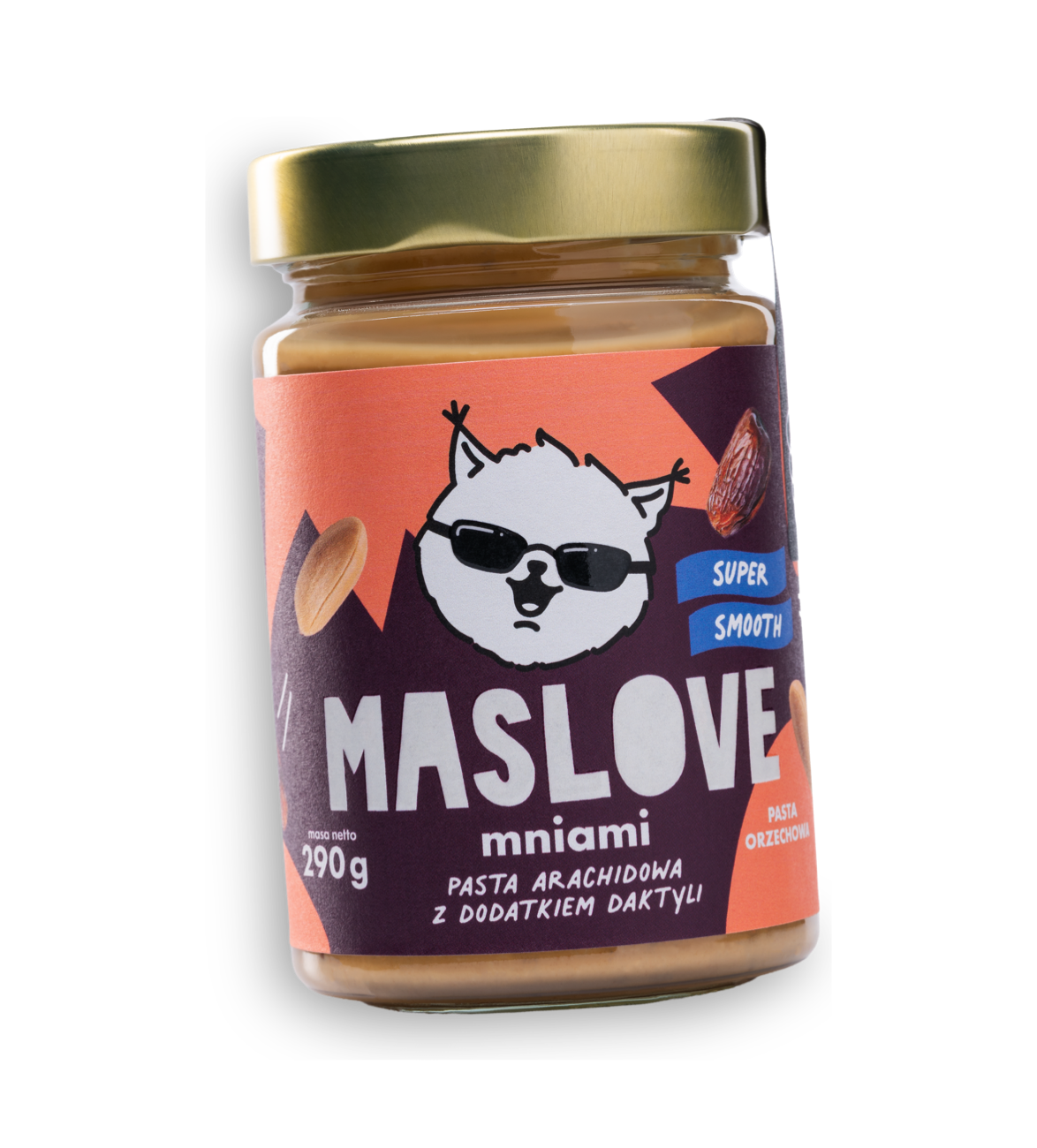 Pasta arachidowa z daktylami – Mniami 290 g