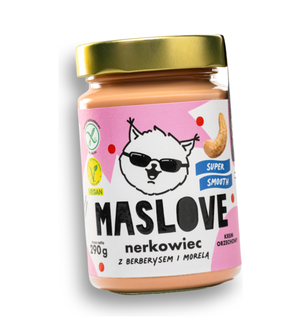 Krem z nerkowców z berberysem i morelą 290 g