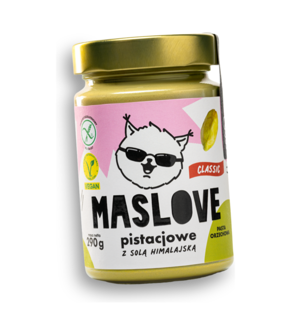 Pasta Pistacjowa 100% classic z Solą Himalajską 290 g