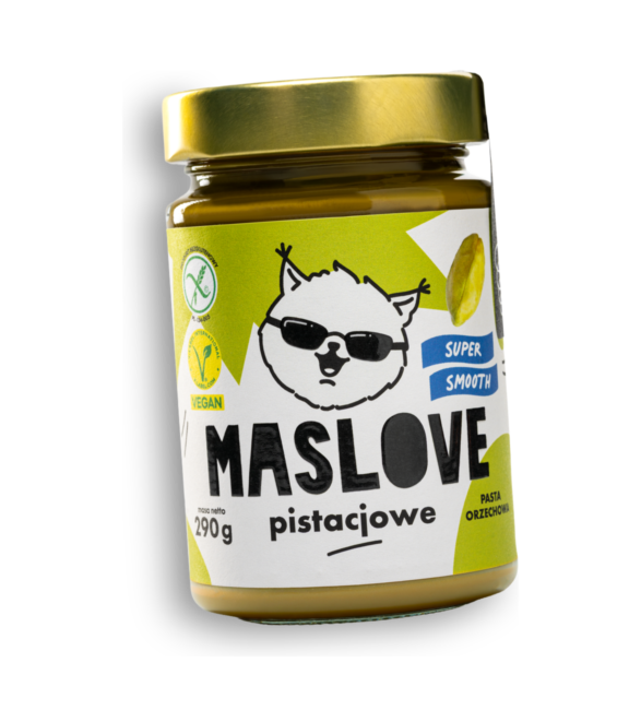 Masło Pistacjowe 100% Naturalne 290 g