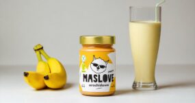 Smoothie z masłem orzechowym i bananem